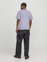 Jack & Jones Svetlo fialové pánske tričko Jack & Jones Vesterbro
