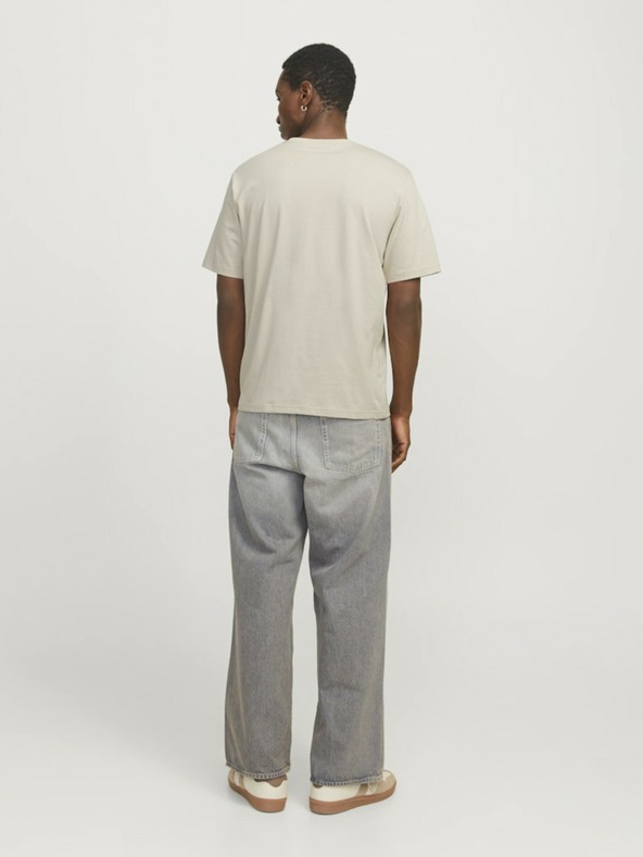 Jack & Jones Jack & Jones Vesterbro béžová pánska košeľa