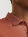 Jack & Jones Tehlové pánske polo tričko Jack & Jones Crodney