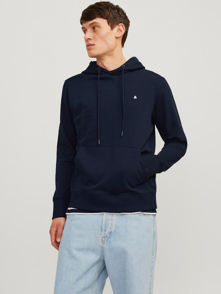Jack & Jones Tmavomodrá pánska mikina Jack & Jones Paulos