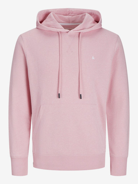 Jack & Jones Ružová pánska mikina Jack & Jones Paulos