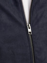 Jack & Jones Tmavomodrá pánska semišová bunda Jack & Jones Dylan