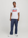 Jack & Jones Biela pánska košeľa Jack & Jones Logo