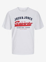 Jack & Jones Biela pánska košeľa Jack & Jones Logo