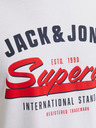 Jack & Jones Biela pánska košeľa Jack & Jones Logo