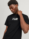 Jack & Jones Čierna pánska košeľa Jack & Jones Corp