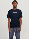 Jack & Jones Tmavomodrá pánska košeľa Jack & Jones Corp