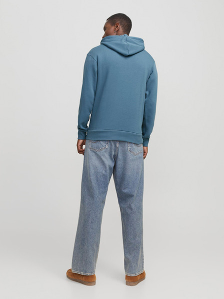 Jack & Jones Modrá pánska mikina Jack & Jones Corp