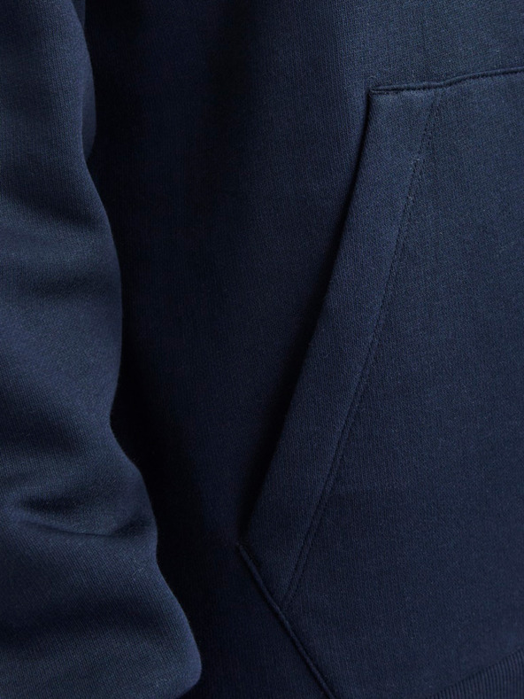 Jack & Jones Tmavomodrá pánska mikina Jack & Jones Corp