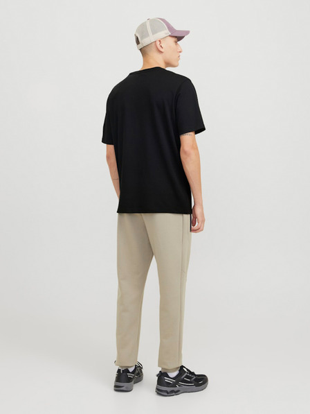 Jack & Jones Čierna pánska košeľa Jack & Jones Fusion