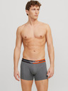 Jack & Jones Súprava troch pánskych boxeriek Jack & Jones v modrej, sivej a čiernej farbe