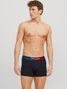 Jack & Jones Súprava troch pánskych boxeriek Jack & Jones v modrej, sivej a čiernej farbe