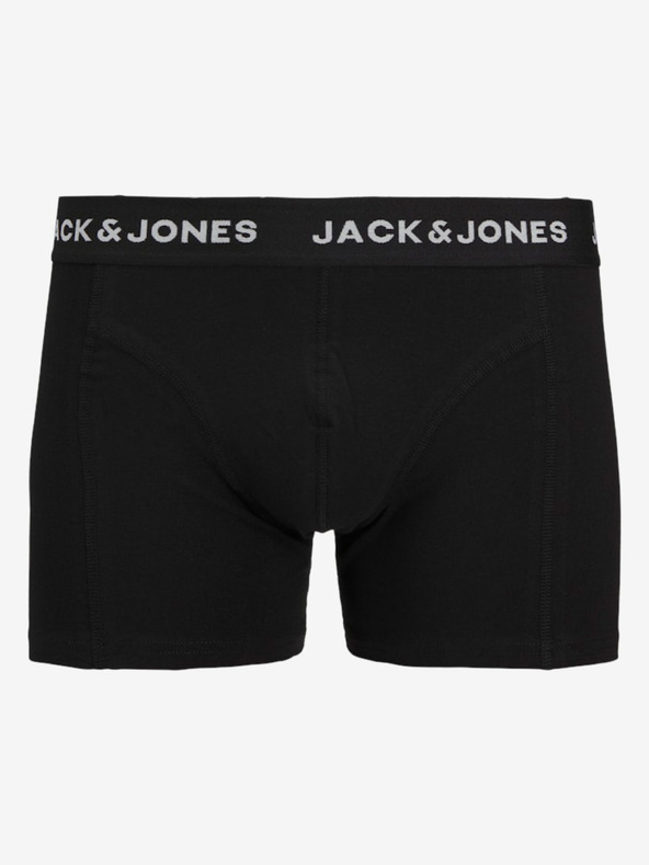 Jack & Jones Súprava troch pánskych boxeriek Jack & Jones v modrej, zelenej a čiernej farbe