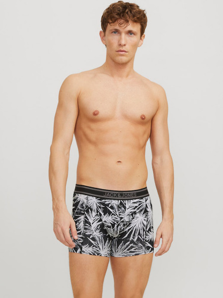 Jack & Jones Súprava troch pánskych boxeriek Jack & Jones v čiernej a modrej farbe