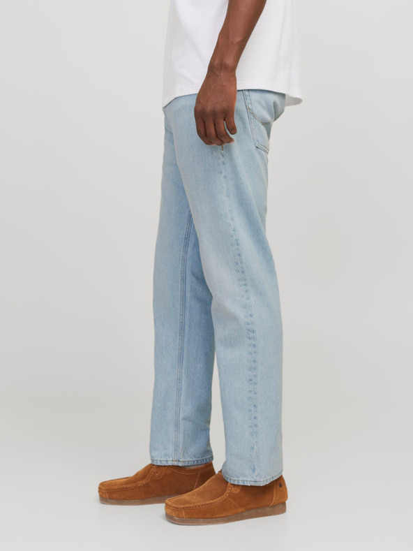 Jack & Jones Svetlomodré pánske voľné džínsy Jack & Jones Chris