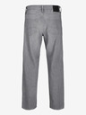 Jack & Jones Svetlošedé pánske voľné džínsy Jack & Jones Eddie