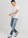 Jack & Jones Modré pánske tapered fit džínsy Jack & Jones Mike
