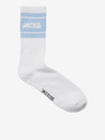 Jack & Jones Súprava troch párov pánskych ponožiek bielej a čiernej farby Jack & Jones