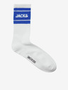 Jack & Jones Sada troch párov pánskych ponožiek v bielej a modrej farbe Jack & Jones
