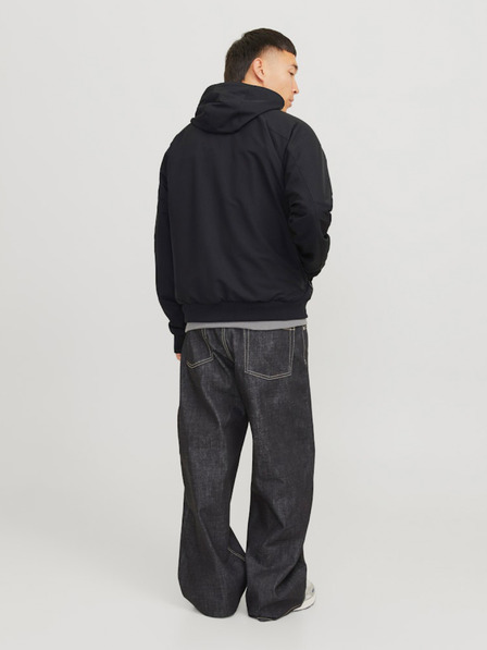 Jack & Jones Čierna Jack & Jones Pánska bunda Perfect