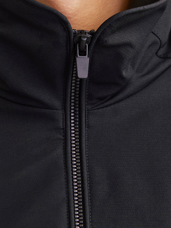 Jack & Jones Čierna Jack & Jones Pánska bunda Perfect
