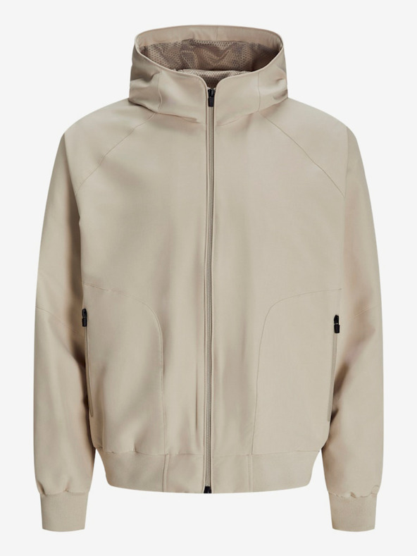 Jack & Jones Pánska bunda Jack & Jones Perfect Beige