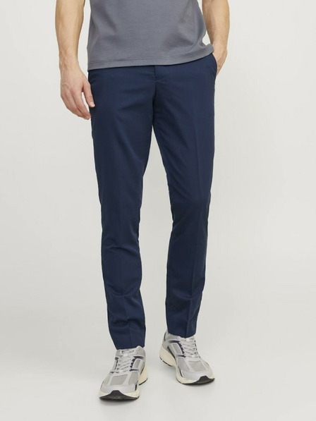 Jack & Jones Tmavomodré pánske nohavice Jack & Jones Franco