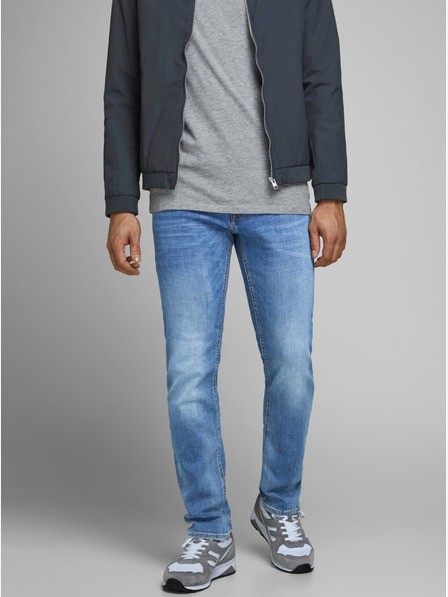 Jack & Jones Svetlomodré slim fit džínsy Jack & Jones Tim