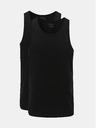 Jack & Jones Súprava dvoch čiernych základných tričiek Jack & Jones