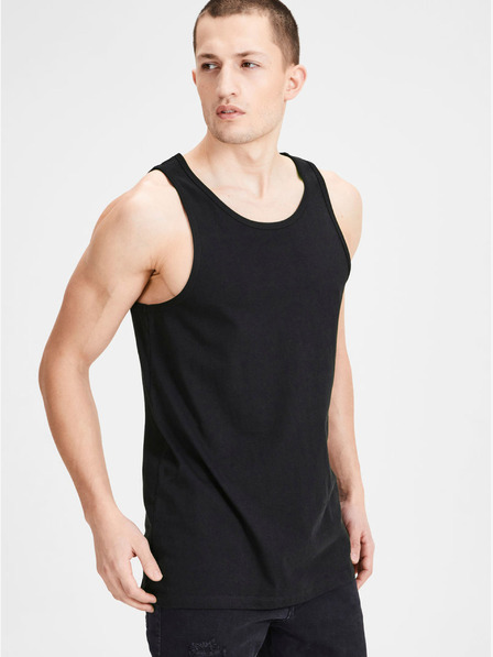 Jack & Jones Súprava dvoch čiernych základných tričiek Jack & Jones