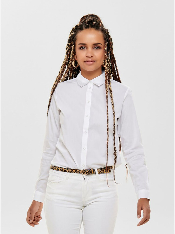 Jacqueline de Yong Biele tričko JDY Mio