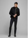 Jack & Jones Čierne slim fit džínsy Jack & Jones Glenn