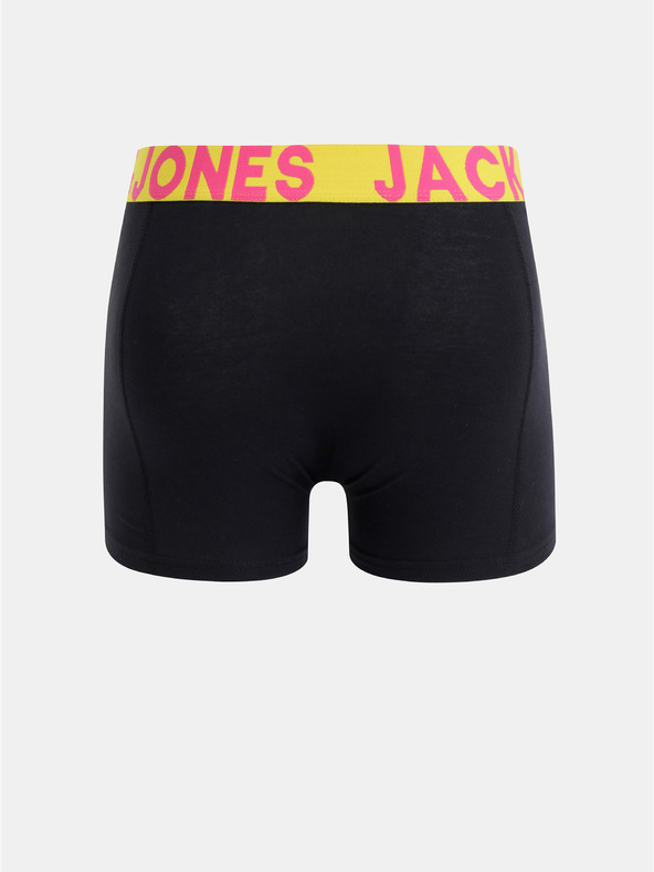 Jack & Jones Súprava troch boxeriek Jack & Jones v čiernej, modrej a sivej farbe