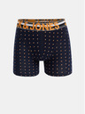 Jack & Jones Súprava troch boxeriek v čiernej a tmavomodrej farbe s potlačou Jack & Jones