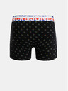 Jack & Jones Súprava troch boxeriek v čiernej a tmavomodrej farbe s potlačou Jack & Jones