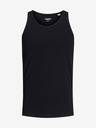 Jack & Jones Čierne základné tielko Jack & Jones