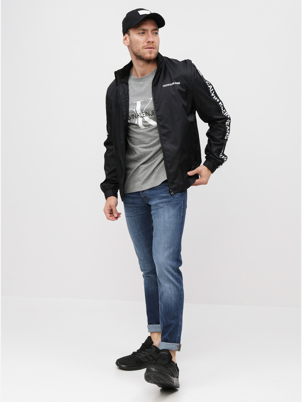 Jack & Jones Modré slim fit džínsy Jack & Jones Glenn