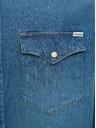 Jack & Jones Modrá pánska džínsová slim fit košeľa Jack & Jones Heridan