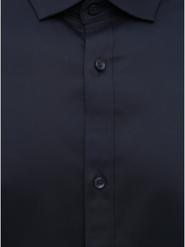 Jack & Jones Tmavomodrá slim fit košeľa Jack & Jones Parma