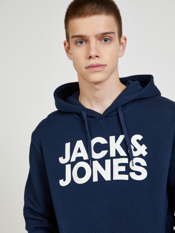 Jack & Jones Tmavomodrá mikina Jack & Jones