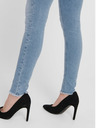 ONLY Modré skinny fit skrátené džínsy ONLY Blush