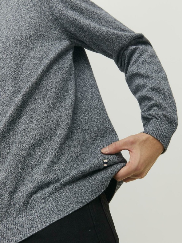 Jack & Jones Jack & Jones Basic Tmavomodrý pruhovaný sveter