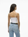 Vero Moda Biele tielko s čipkou VERO MODA Inge