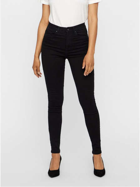 Vero Moda Čierne skinny fit džínsy VERO MODA Sophia