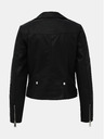 Vero Moda VERO MODA Kerriultra čierna kožená bunda s krivkami