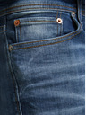 Jack & Jones Modré pánske džínsy rovného strihu Jack & Jones Mike