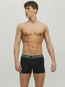Jack & Jones Sada troch boxeriek Jack & Jones Flower v modrej a čiernej farbe