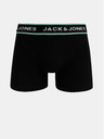 Jack & Jones Sada troch boxeriek Jack & Jones Flower v modrej a čiernej farbe