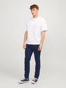 Jack & Jones Tmavomodré chino nohavice Jack & Jones Marco
