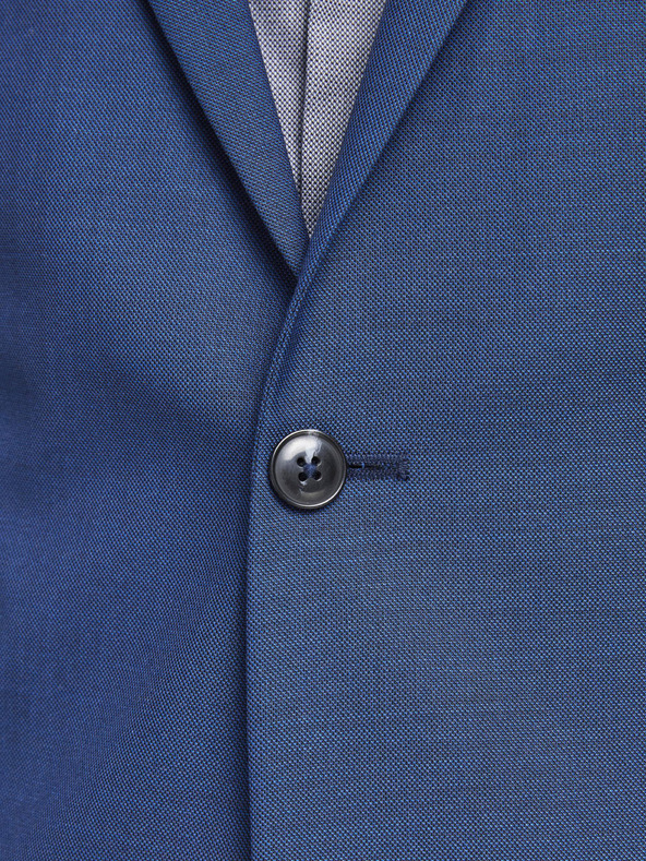 Jack & Jones Modré vlnené sako Jack & Jones Solaris